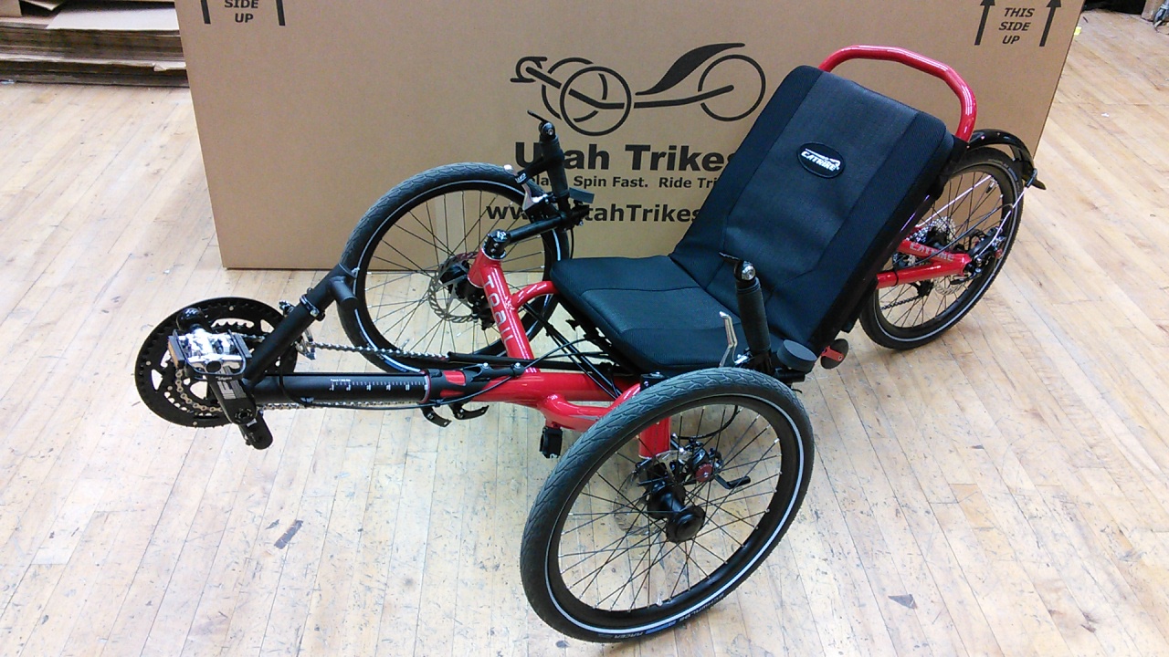 Catrike Trail Folding Recumbent Trike