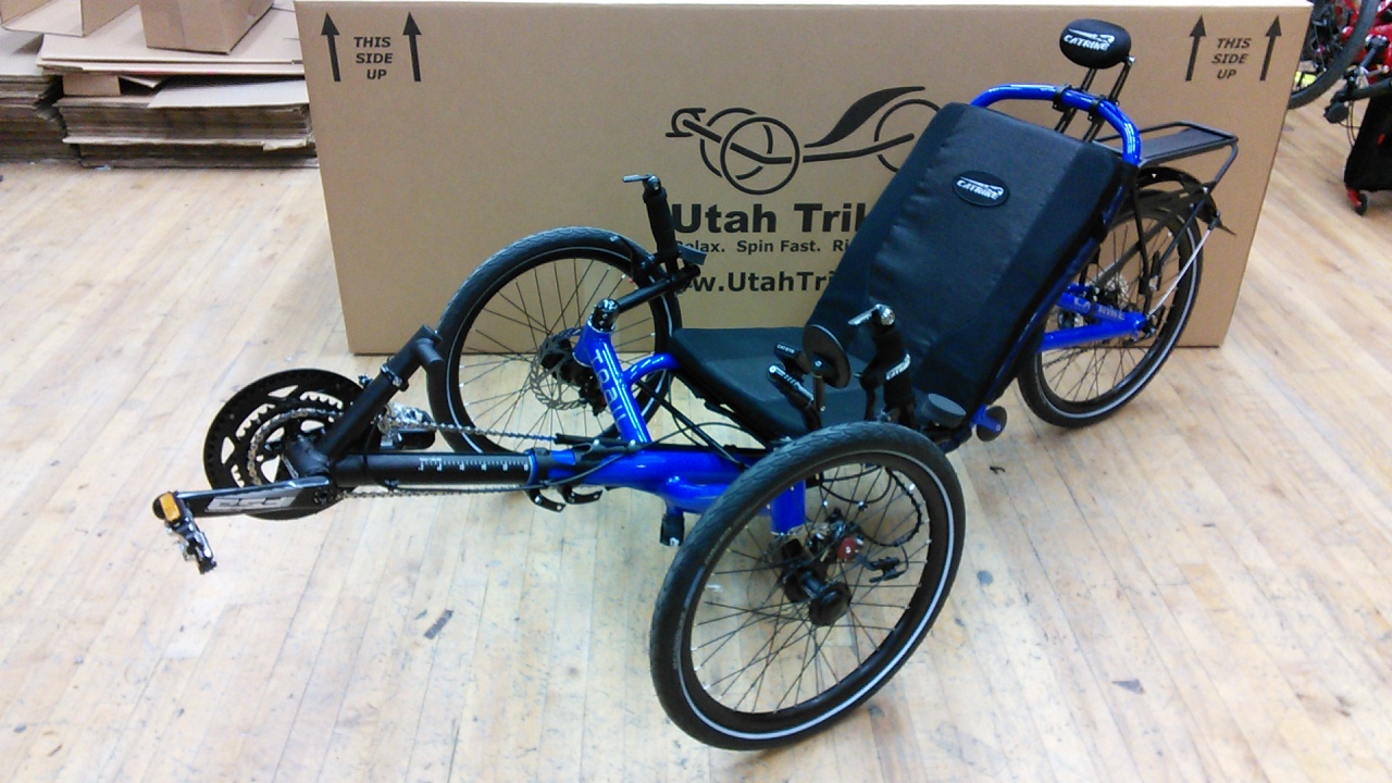 Catrike Trail Folding Recumbent Trike