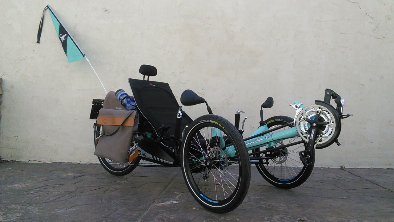 HP Velo Scorpion FS 26 Folding Trike