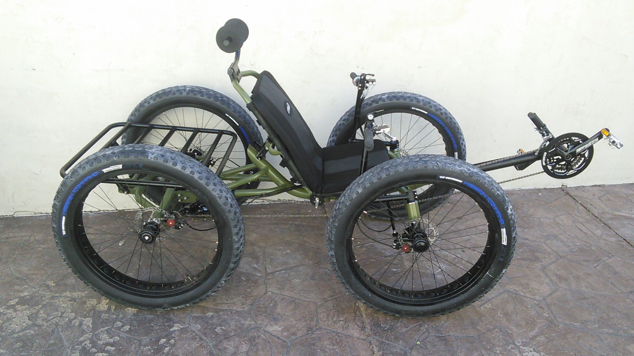 UTCustom Catrike Cat-4 Recumbent Quad