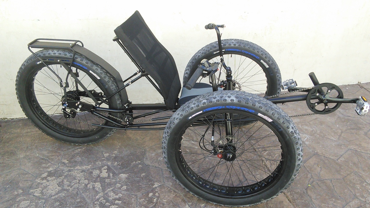 UTCustom Fat Tad Crawler Recumbent Trike