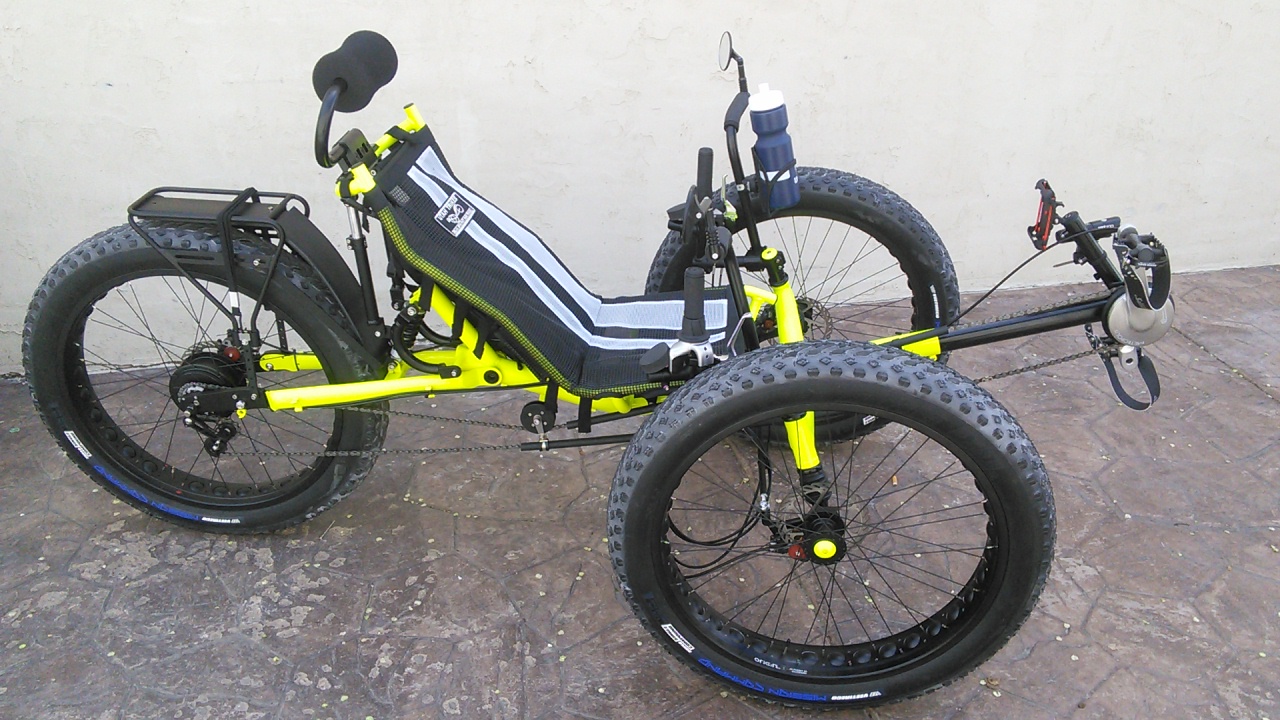 UTCustom Fat Tad Crawler RS - Fat Recumbent Trike