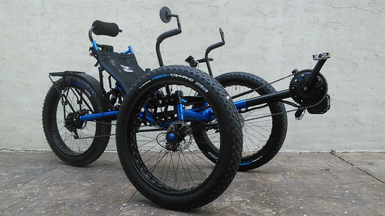 UTCustom Fat Tad Crawler RS - Fat Recumbent Trike