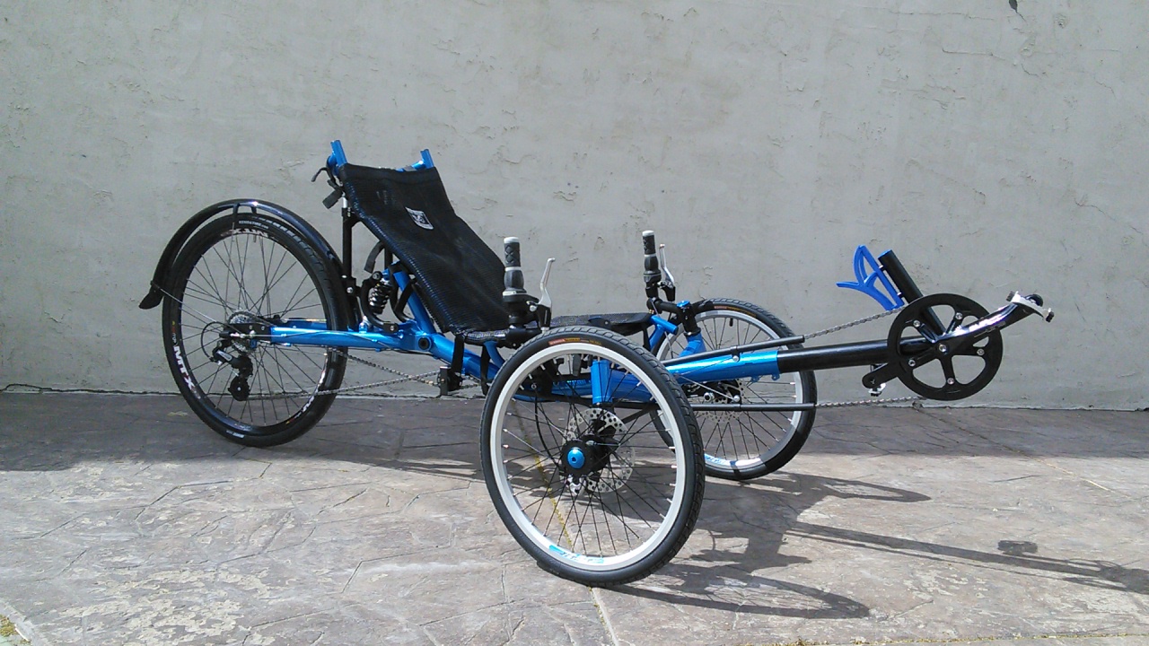 Revolution Defiance FS Full Suspension Recumbent Trike