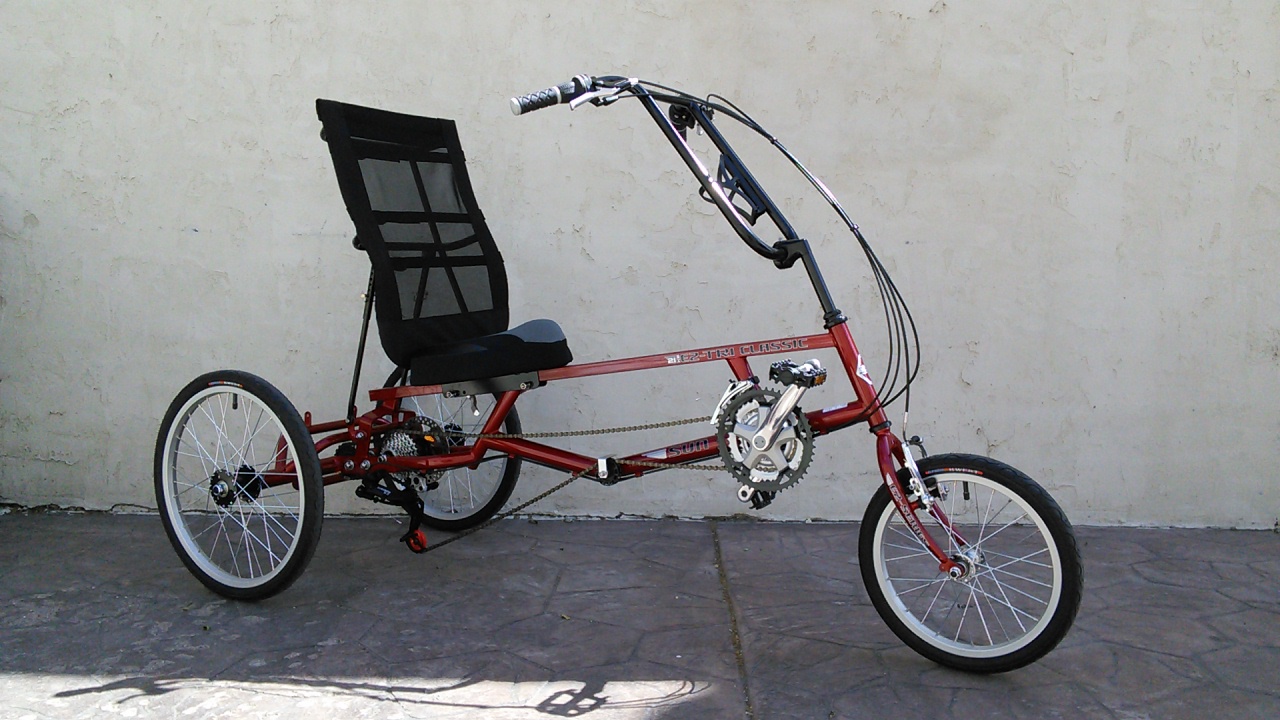 Sun EZ-Tri Classic SX Recumbent Delta Trike