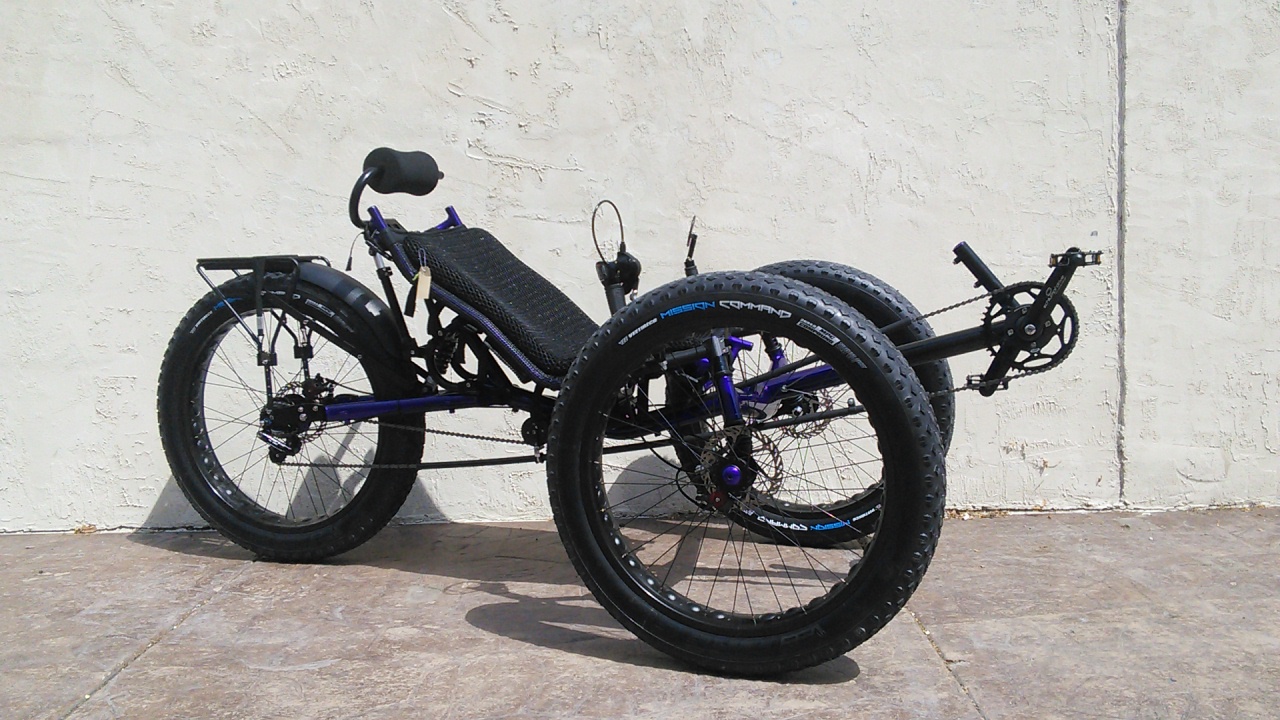 UTCustom Fat Tad Crawler RS - Fat Recumbent Trike