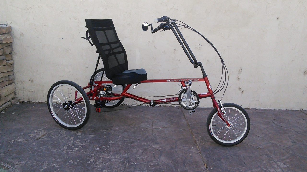 Sun EZ-Tri Classic SX Recumbent Delta Trike