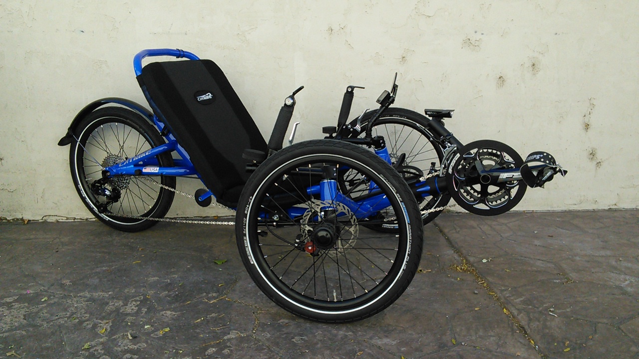 Catrike Trail Folding Recumbent Trike