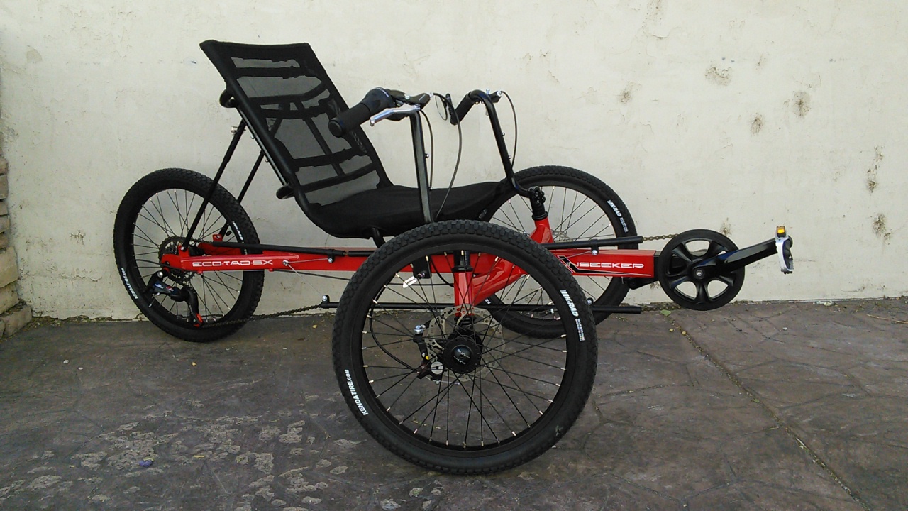 SunSeeker Eco Tad SX Tadpole Recumbent Trike