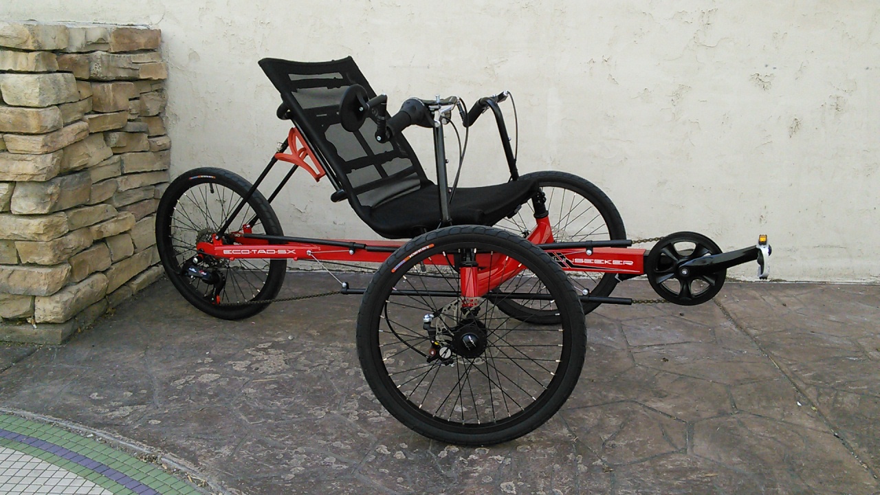 SunSeeker Eco Tad SX Tadpole Recumbent Trike