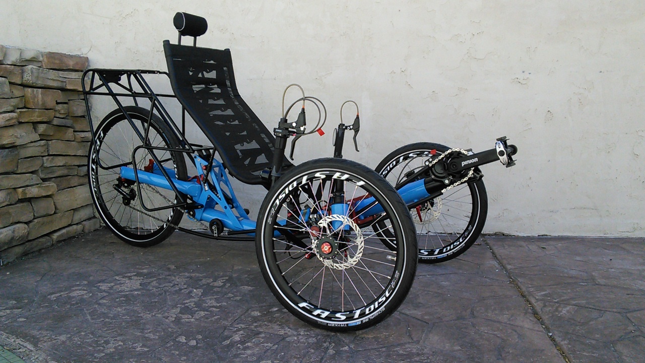 Azub Ti-FLY 26 Full Suspension Recumbent Trike