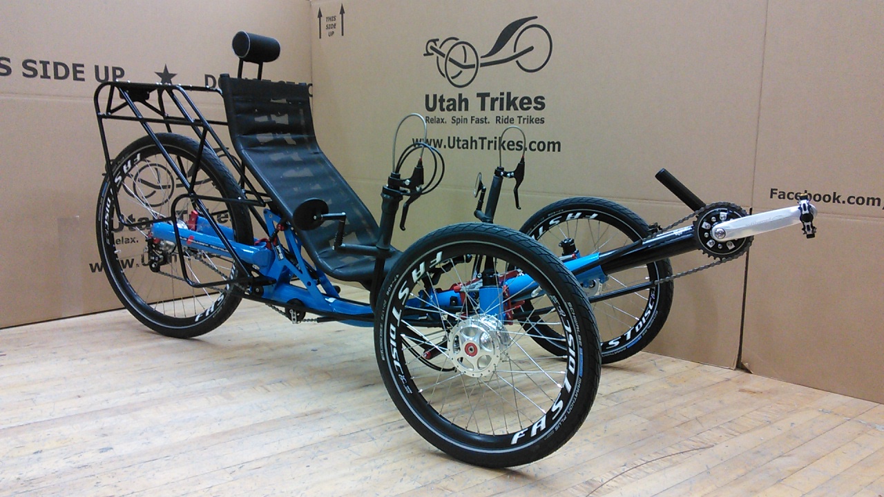 Azub Ti-FLY 26 Full Suspension Recumbent Trike