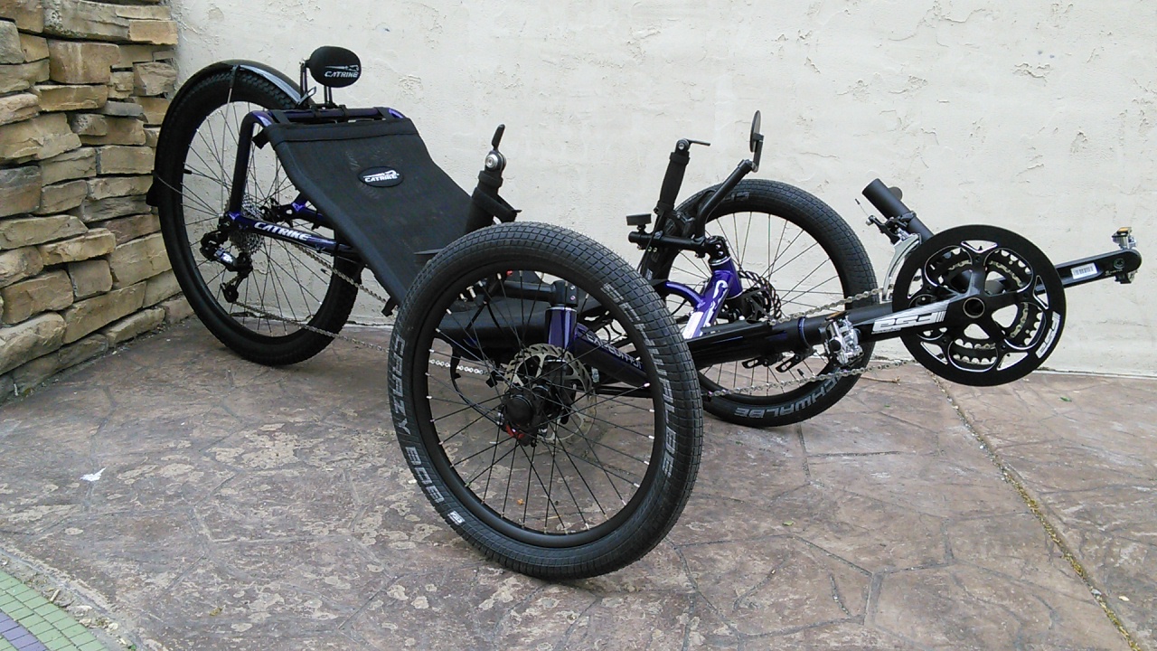 Catrike Expedition Recumbent Trike