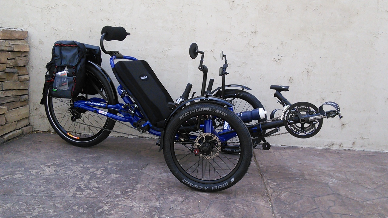 Catrike Dumont Full Suspension Folding Trike