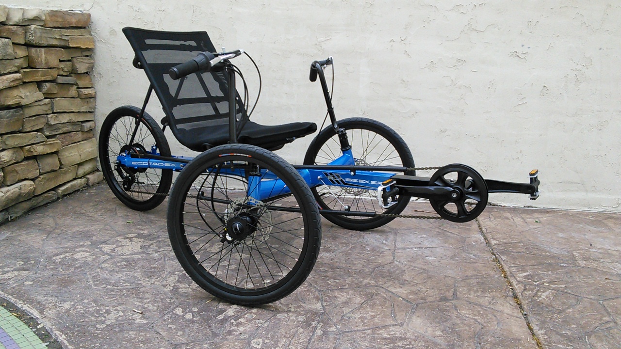 SunSeeker Eco Tad SX Tadpole Recumbent Trike