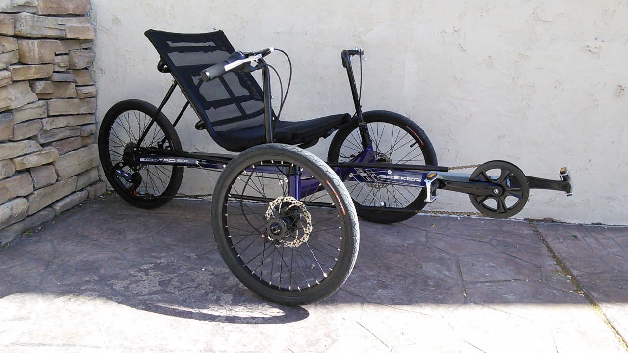 SunSeeker Eco Tad SX Tadpole Recumbent Trike