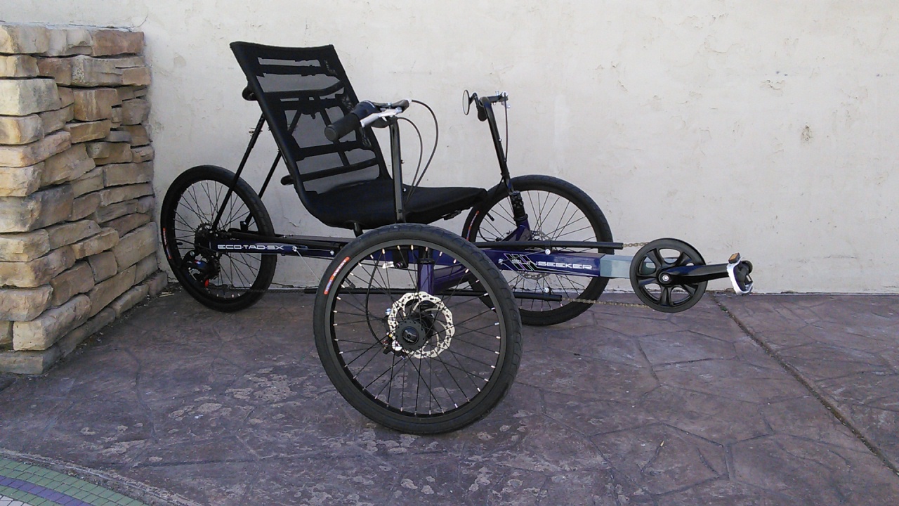 SunSeeker Eco Tad SX Tadpole Recumbent Trike