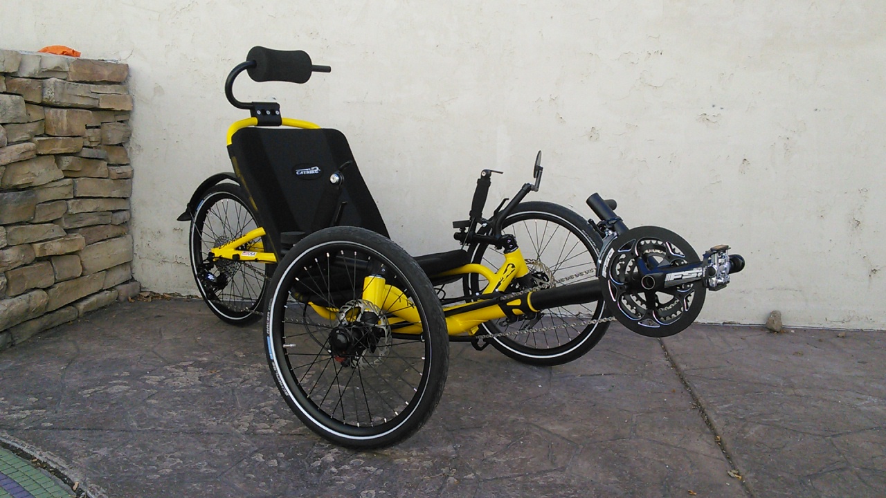 Catrike Trail Folding Recumbent Trike