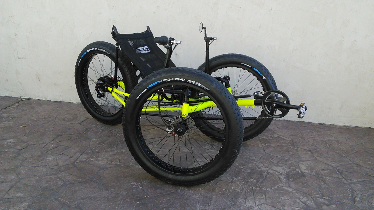 UTCustom Fat Tad Crawler Recumbent Trike