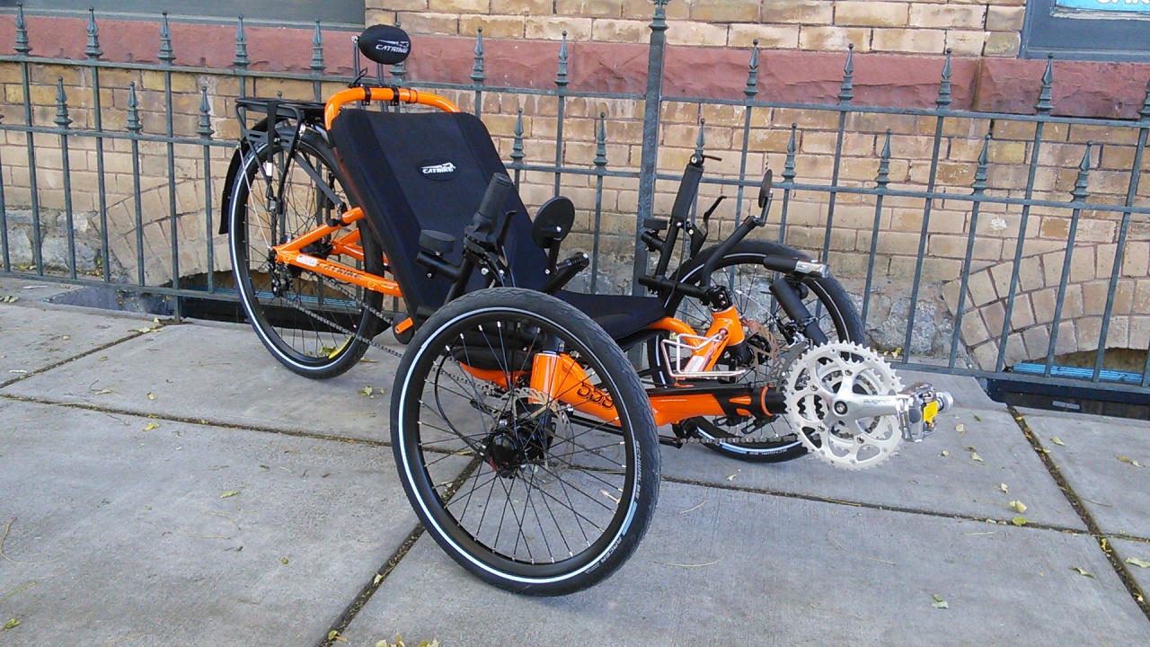 Catrike 559 Folding Recumbent Trike