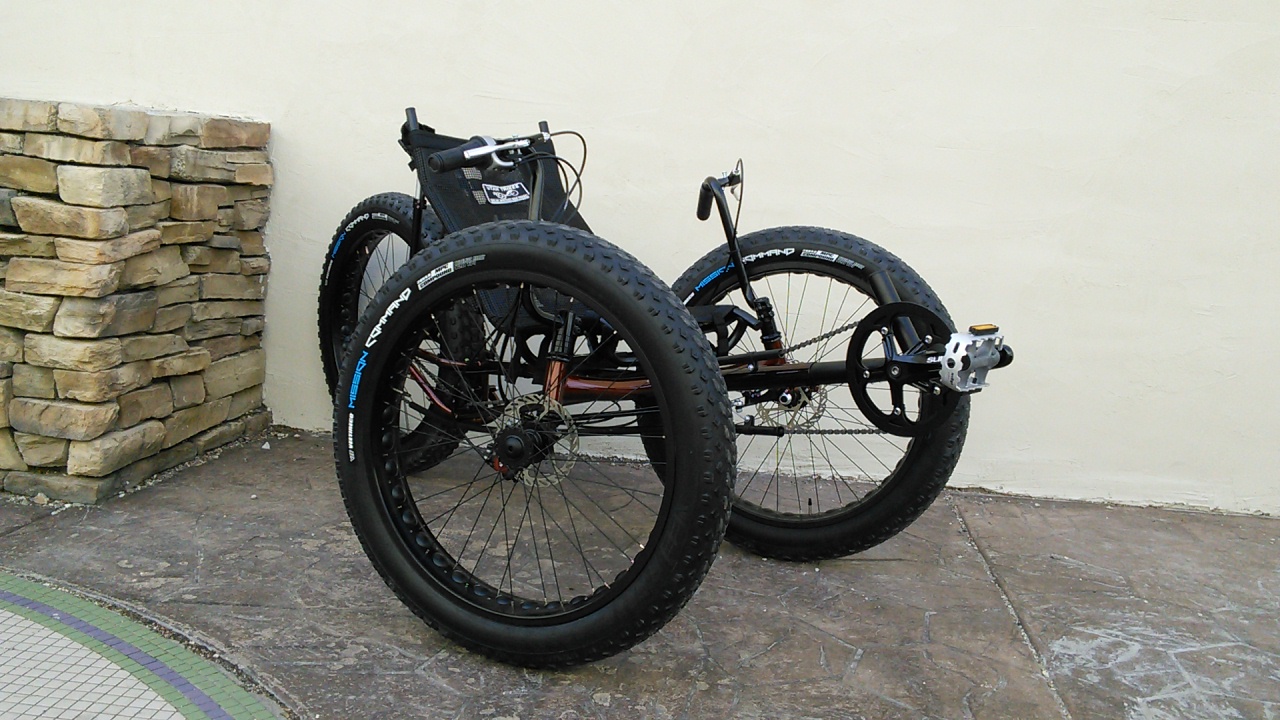 UTCustom Fat Tad Crawler Recumbent Trike