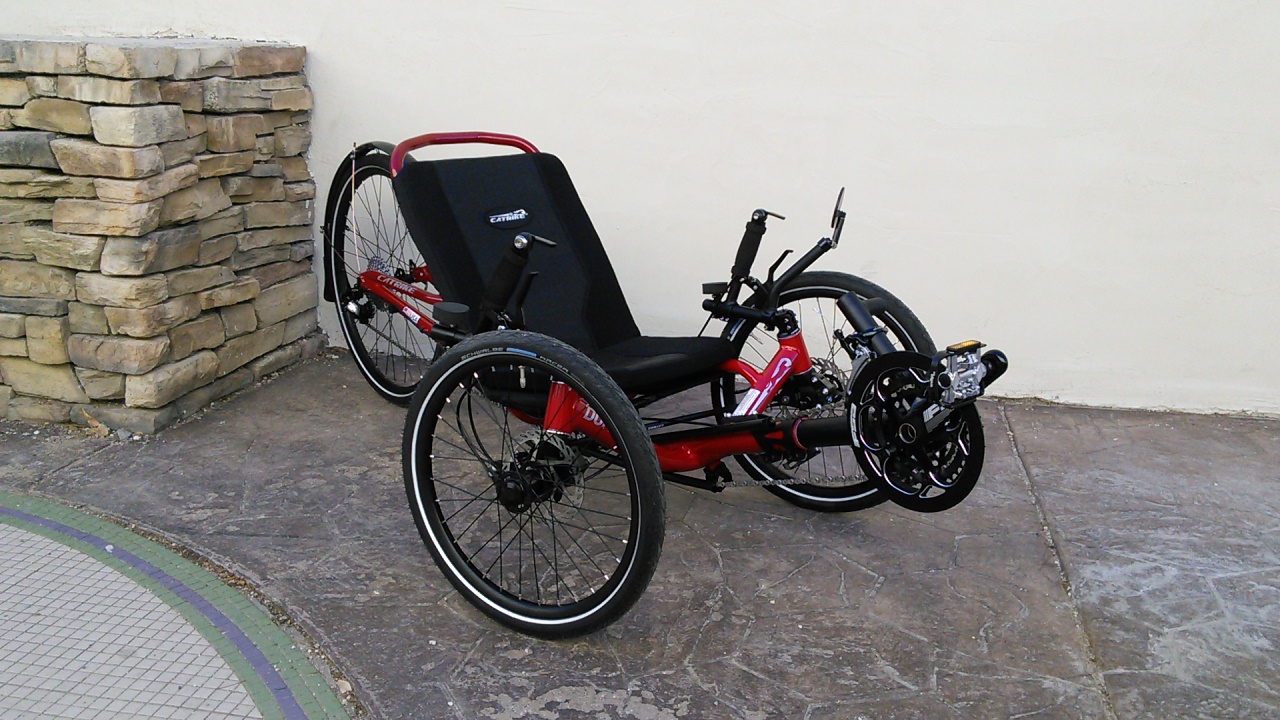 Catrike Dumont Full Suspension Folding Trike