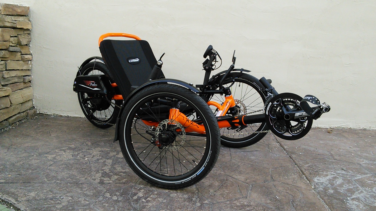 Catrike Trail Folding Recumbent Trike