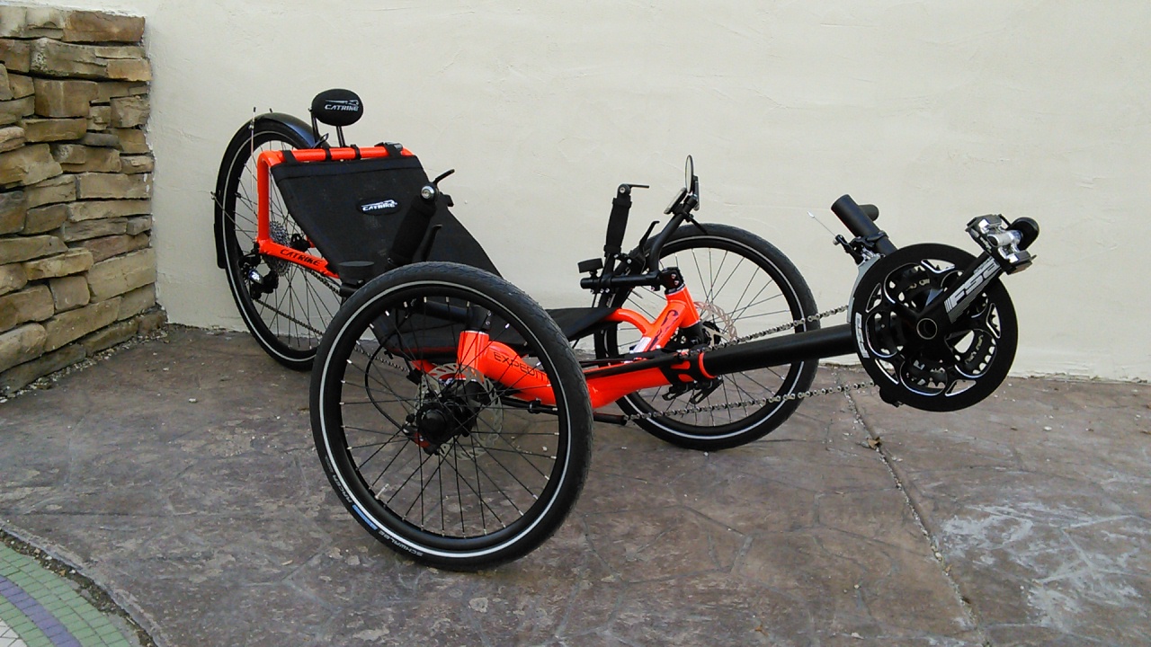 Catrike Expedition Recumbent Trike