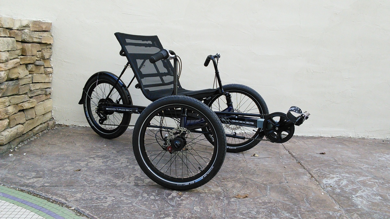 SunSeeker Eco Tad SX Tadpole Recumbent Trike