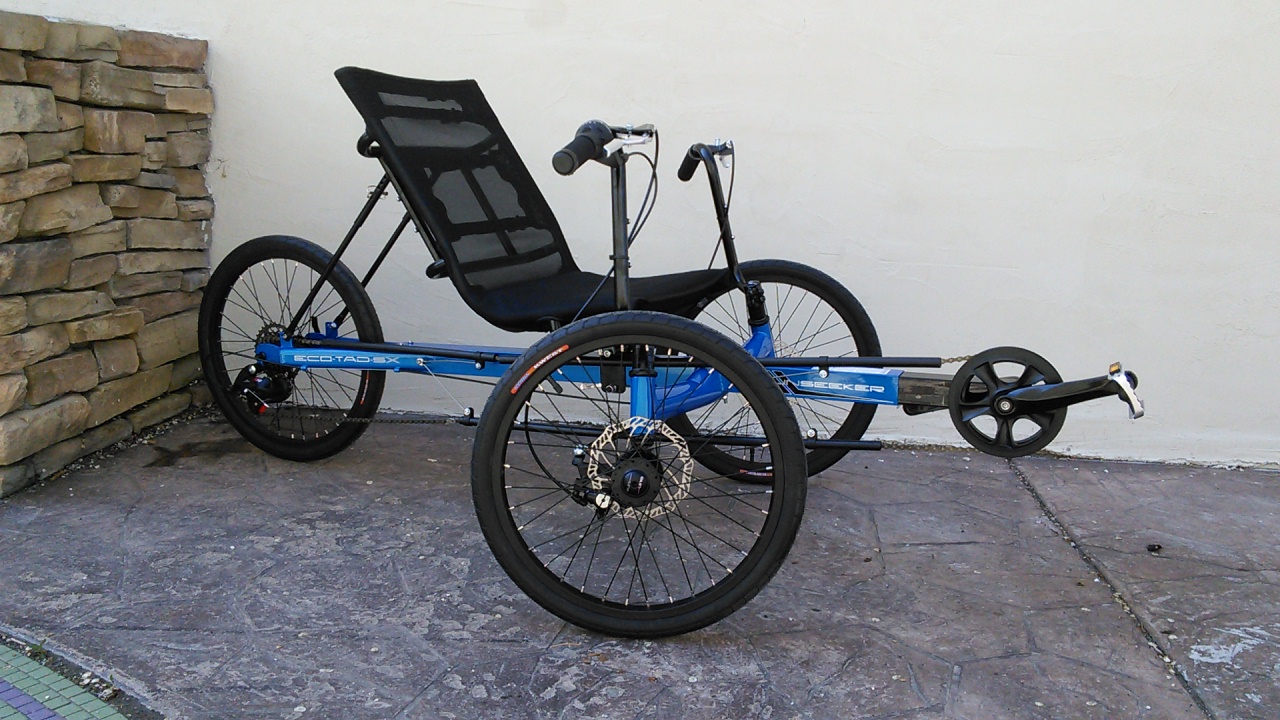 SunSeeker Eco Tad SX Tadpole Recumbent Trike