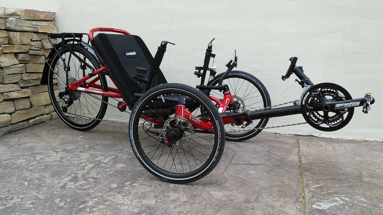 Catrike 559 Folding Recumbent Trike