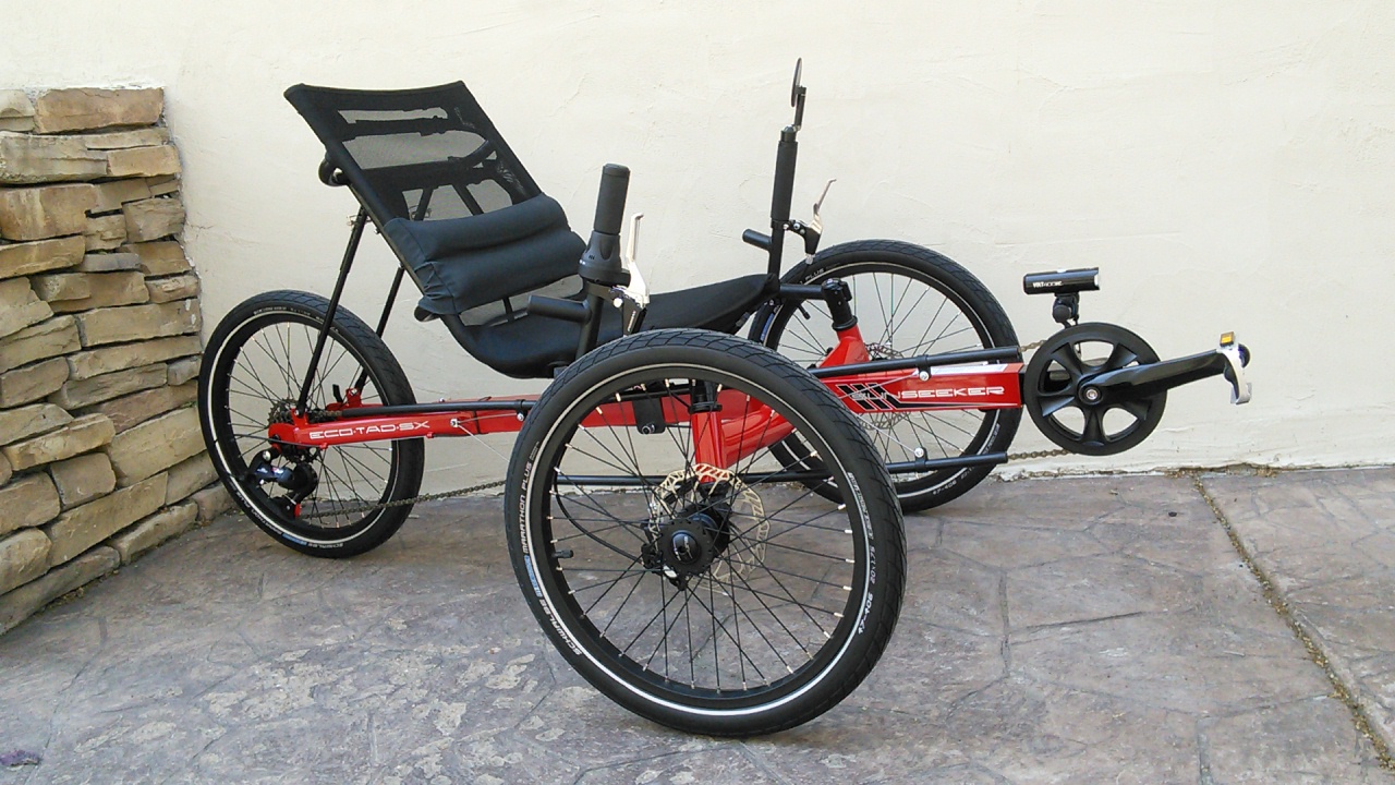 SunSeeker Eco Tad SX Tadpole Recumbent Trike