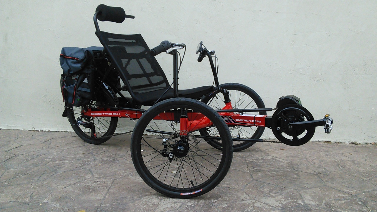 UTCustom Electro-Tad Electric Recumbent Trike