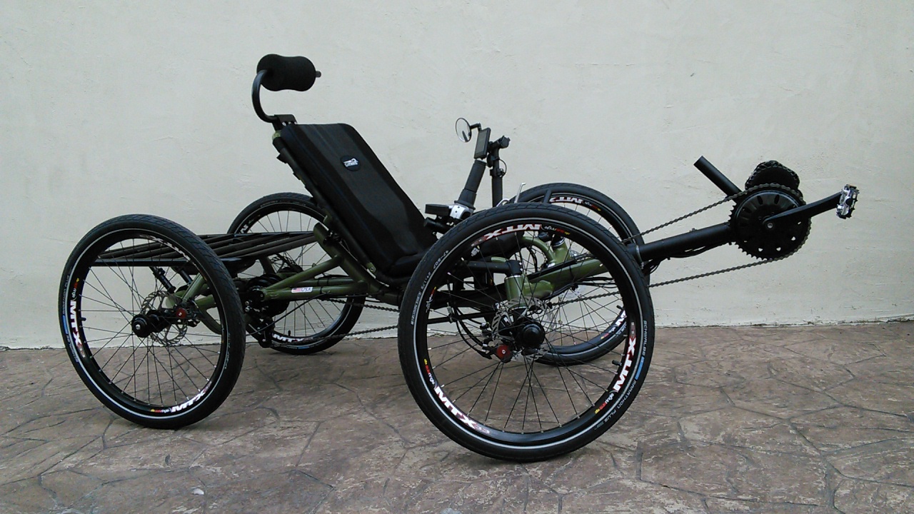 UTCustom Catrike Cat-4 Recumbent Quad