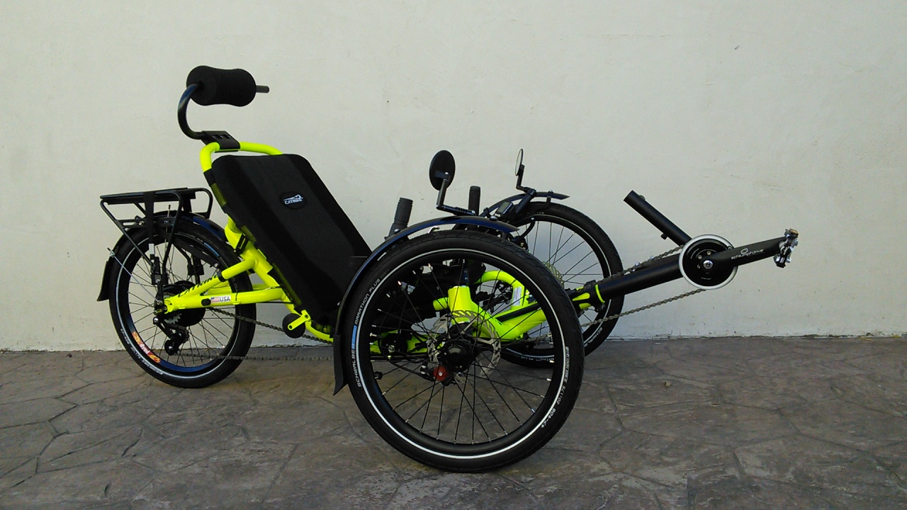 Catrike Trail Folding Recumbent Trike