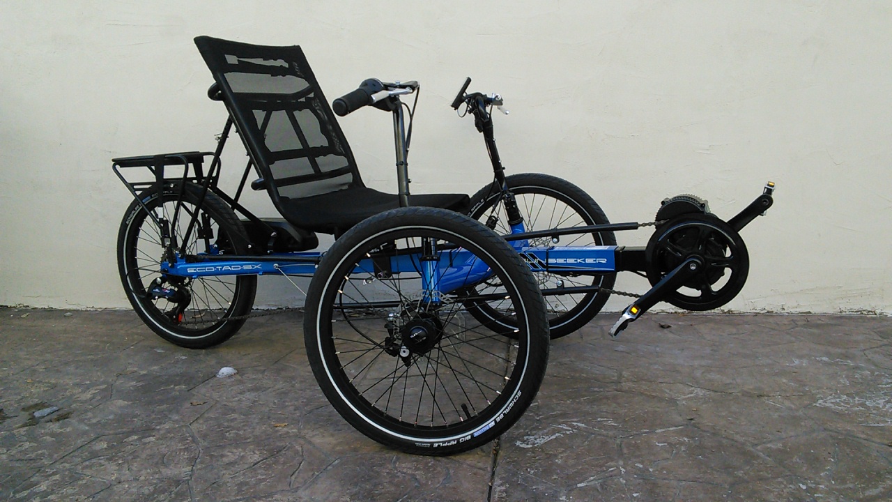 UTCustom Electro-Tad Electric Recumbent Trike