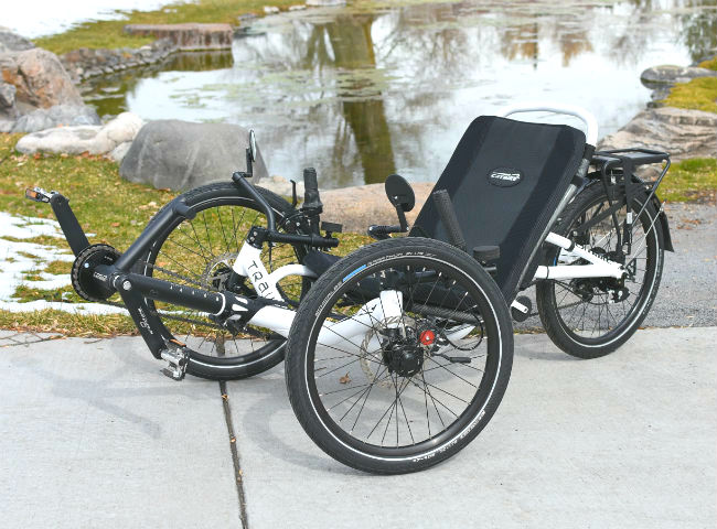 Catrike Trail Folding Recumbent Trike