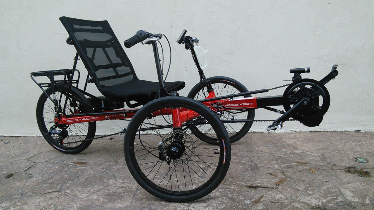 UTCustom Electro-Tad Electric Recumbent Trike