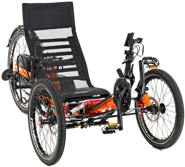 Azub Ti-FLY 26 Full Suspension Recumbent Trike