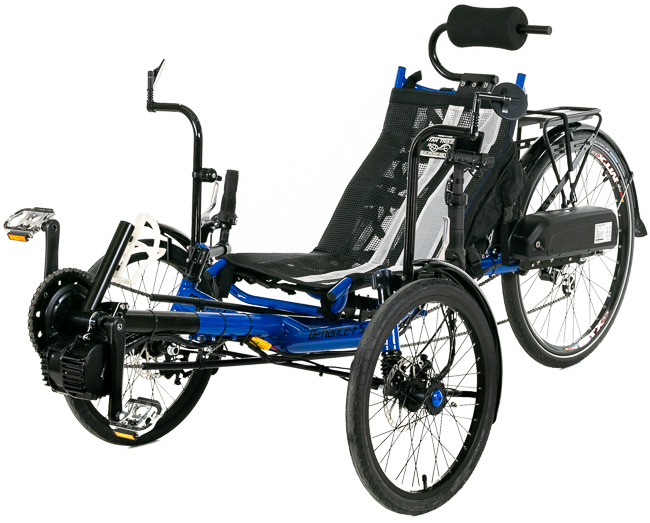 Revolution Defiance Full Suspension Electric Trike