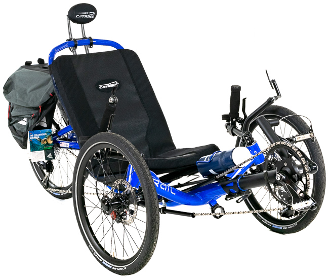 Catrike Trail Folding Recumbent Trike