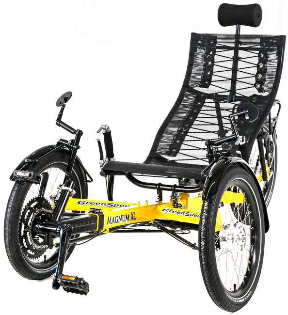 Corey's Magnum XL Folding Recumbent Trike