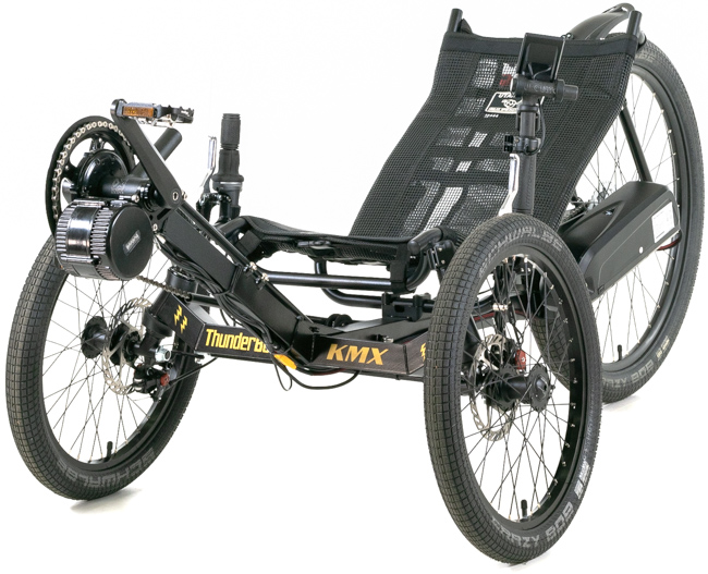 Justin's UTCustom KMX Thunderbolt Electric Trike