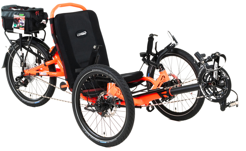 Catrike Trail Folding Recumbent Trike