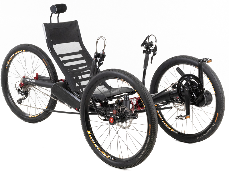 Azub Ti-FLY X Full Suspension Recumbent Trike