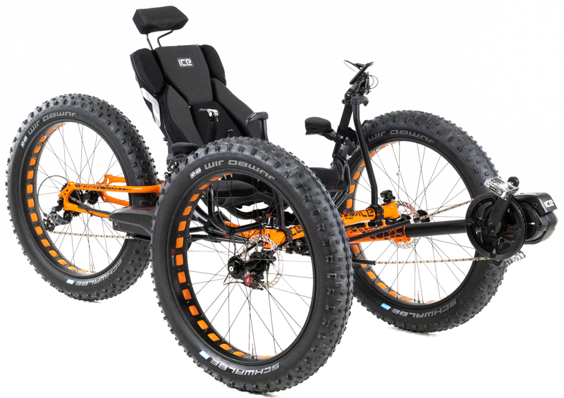 ICE Full Fat Folding Recumbent Trike