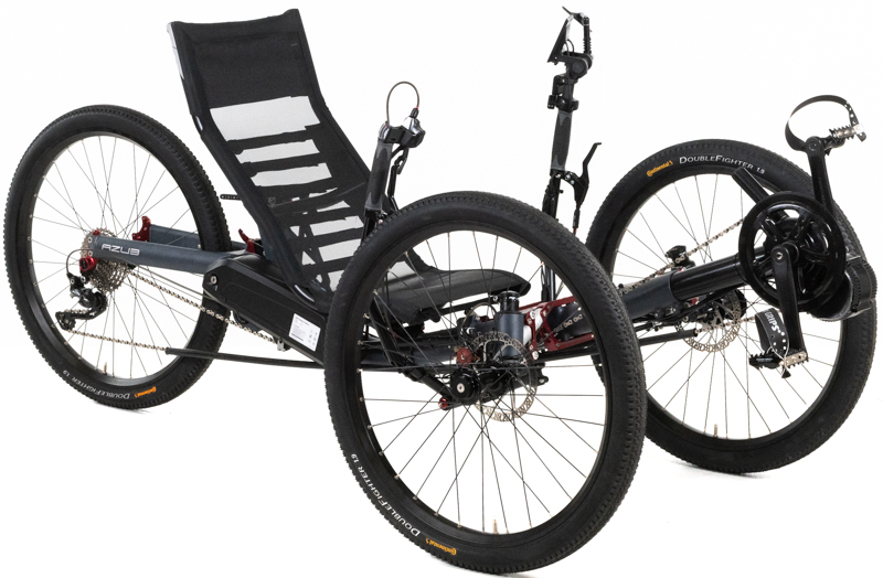 Azub Ti-FLY X Full Suspension Recumbent Trike