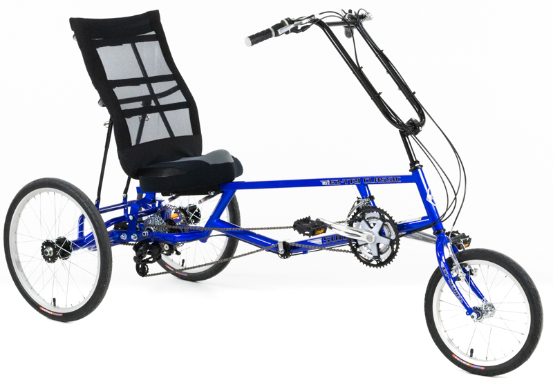 Sun EZ-Tri Classic SX Recumbent Delta Trike