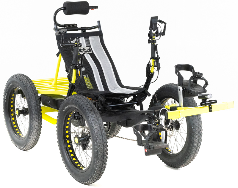 Revolution eQuad RS - Pedal-Electric Hybrid Recumbent Quad