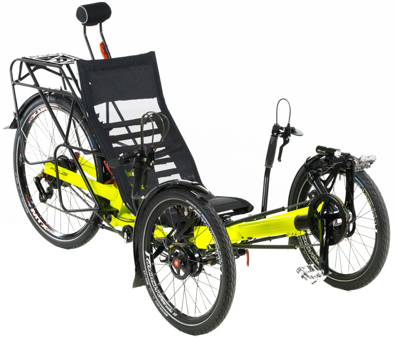 Tyron's Neon Yellow Azub TRIcon 26 Trike